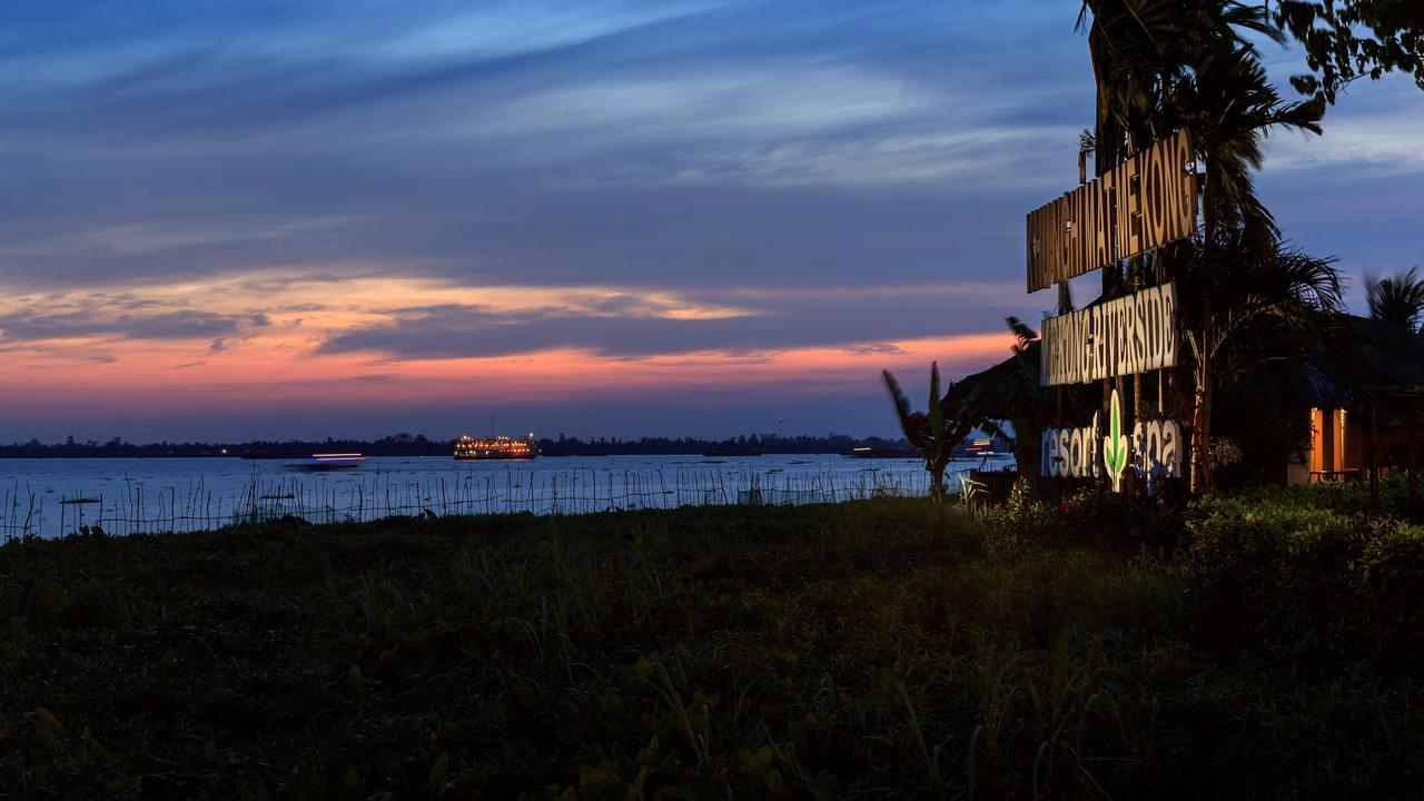 Mekong Riverside Boutique Resort & Spa Cái Bè Kültér fotó